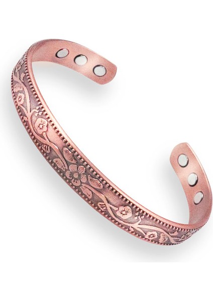 AL1143-BILEZIK Moda Vintage Viking Manyetik Enerji Kırmızı Bakır Mıknatıslı Açılış Bilezikler Erkekler Kişilik Takı (Yurt Dışından) fiyatları