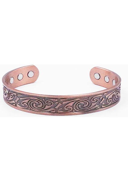 AL1143-BILEZIK Moda Vintage Viking Manyetik Enerji Kırmızı Bakır Mıknatıslı Açılış Bilezikler Erkekler Kişilik Takı (Yurt Dışından) modelleri