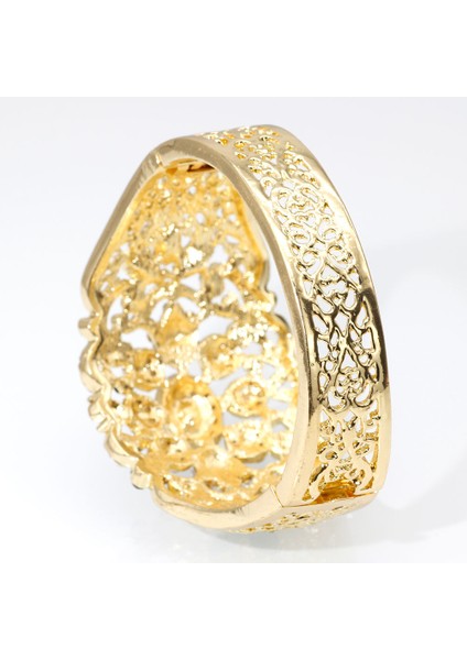 XY1601KIRMIZI Sunspicems Zarif Kristal Düğün Takı Cezayir Fas Bilezik Çiçek Kolluk Bilezik Kadınlar Için Altın Renkli Arap Bijoux Hediye (Yurt Dışından) fiyatları