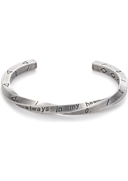 E Viking Stil Titanyum Çelik Bileklik Takı Pulseira Aksesuarlar Erkek Kadınlar Punk Romboz Kolluk Bilezikler Erkekler Için Çocuklar Erkekler Pulseras (Yurt Dışından)