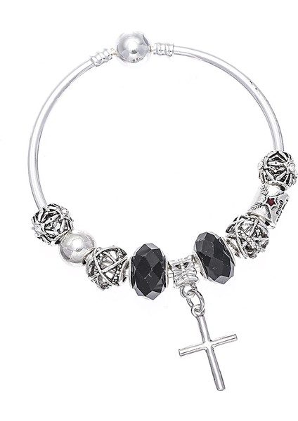 19CM Tarzı Mor Seıaloy Moda Pembe Kalp Charm Bilezikler ve Boncuklu Yay Avrupa Tarzı Bilezik Kadınlar Için Takı Hediye (Yurt Dışından) indirimleri