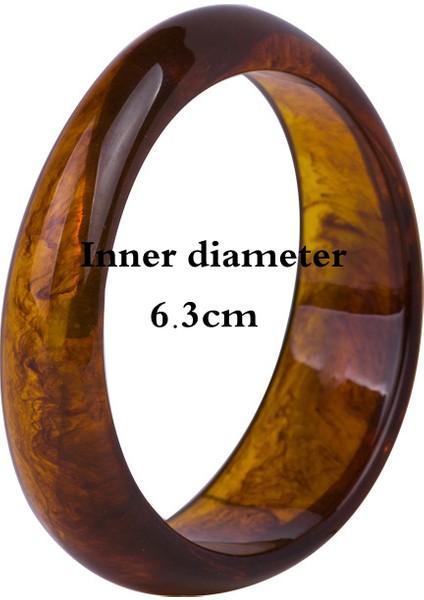 No.20 Boyutu 2021 Vintage Punk Renkli Büyük Bileklik Kalın Reçine Akrilik Geometrik Düzgün Olmayan Üçgen Kare Bilezik Kadınlar Için Takı (Yurt Dışından)