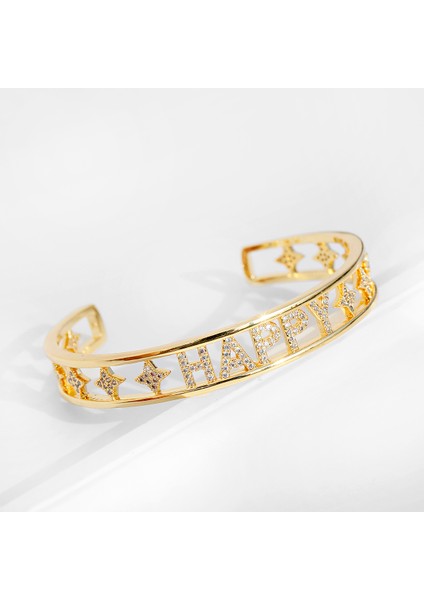 Stil 7 Lüks Zirkon Kristalli Hollow Altın Alaşım Bilezik Kadınlar Için Nazar Boncuklu Bilezik Anneler Günü Hediyesi (Yurt Dışından) indirimleri