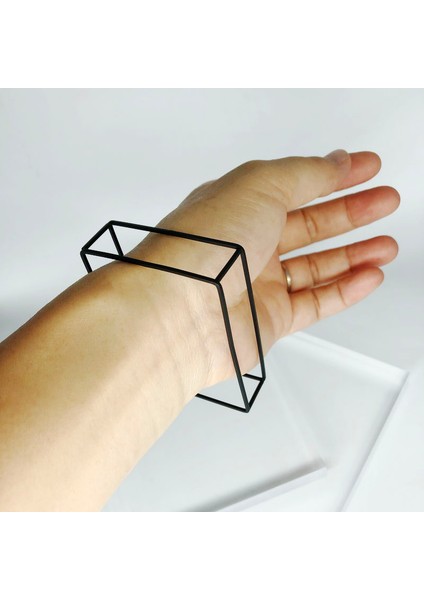 No.19 F.J4Z Moda Punk Bilezik Kadınlar Için Goth Manşet Bilezik Minimalizm Siyah Metal El Takı Rend Noel Hediyesi (Yurt Dışından) modelleri