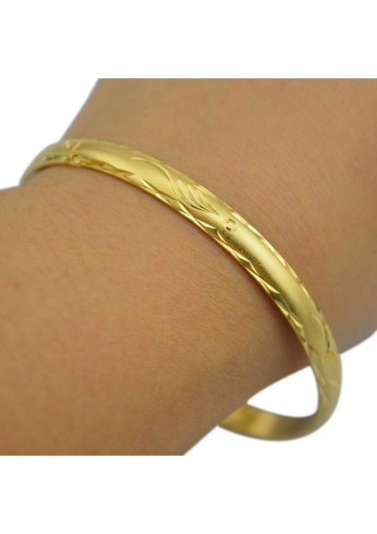 Bu Ethlyn Moda Dubai Altın Takı Altın Renkli Bilezikler Etiyopya Bilezik ve Bilezikler Etiyopya Takı Bilezik Hediye B01 (Yurt Dışından)