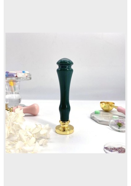 Mum Mühürü Sapı 5 Farklı Pastel Renkde Plastik Alaşım M8 Dişli