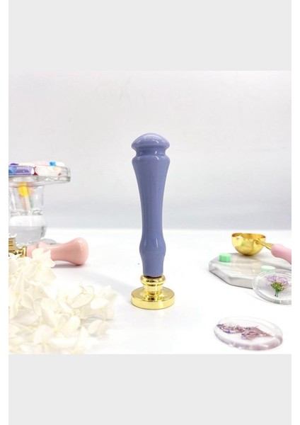 Mum Mühürü Sapı 5 Farklı Pastel Renkde Plastik Alaşım M8 Dişli fiyatları