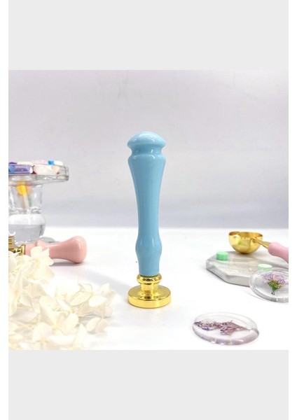 Mum Mühürü Sapı 5 Farklı Pastel Renkde Plastik Alaşım M8 Dişli fırsatları