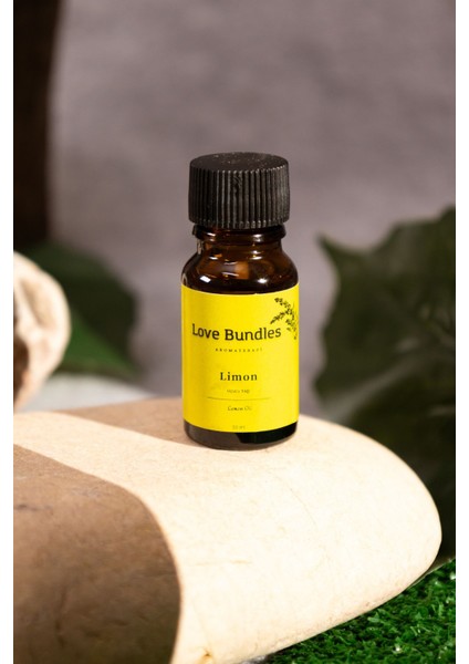 Limon Uçucu Yağ | Buhurdanlık Esansı | Aromaterapi | Uçucu Yağ Esansiyel Buhurdanlık Yağı 10ML