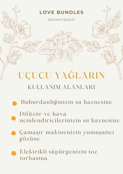 Limon Uçucu Yağ | Buhurdanlık Esansı | Aromaterapi | Uçucu Yağ Esansiyel Buhurdanlık Yağı 10ML