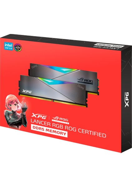 Lancer Rog 32GB (2X16) 6600MHZ Ddr5 Ram AX5U6600C3216G-DCLARROG