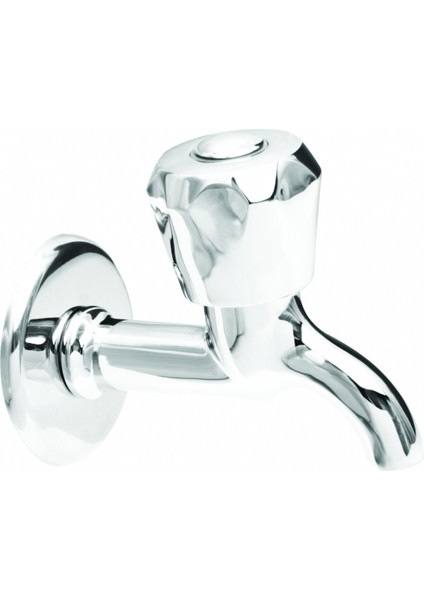Kısa Musluk 1/2" Krom