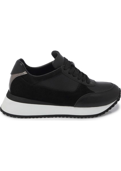 Siyah Hakiki Deri Kadın Sneaker - K25I1AY68039-A23 modelleri