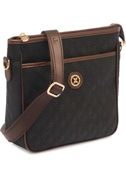 Bronz Print Kadın Çapraz Askılı Çanta - S25Y1PR09128-R7P