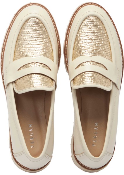 Bej Hakiki Deri Kadın Makosen - K25I1AY68101-A25 indirimleri