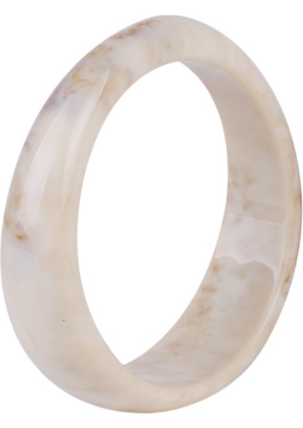 Bilezik-No 1 Kadınlar Için Yeni Şık Stil Bilezik Hediye Takı Bilandi Vintage Reçine Akrilik Geometrik Düzensiz Kare Fasetli Bilezik (Yurt Dışından)