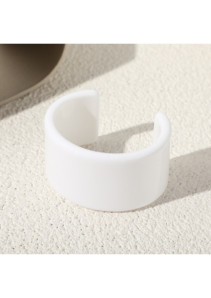 KB241-6 Kadınlar Için Renkli Şeffaf Tasarımcı Charm Bilezikler Geniş Hint Açık Bilezikler Akrilik Moda Takılar (Yurt Dışından)