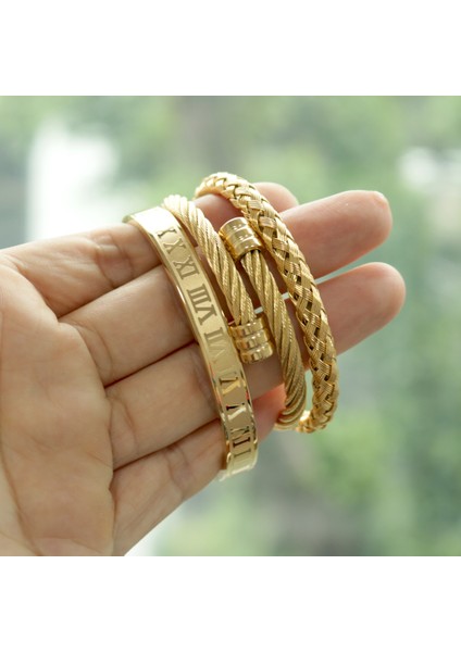 6mm Kadın Siyah Sıcak Erkekler Titanyum Çelik Roma Rakamı Bilezik Nal Toka Kolluklar Pulseira Bileklik Lüks El Yapımı Takı (Yurt Dışından) fiyatları