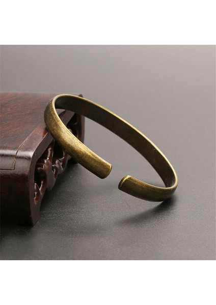 Parlak Bileklik Antika Pirinç Kraliyet Bilezik Bayan Kol Bileziği Parlak Saf Bakır Antik Kadın Bileklik Takı Kız Arkadaş Noel Hediyesi (Yurt Dışından) modelleri