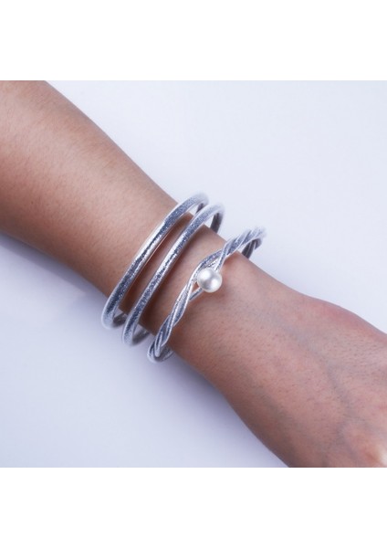 3 Adet Örgü Rainbery El Yapımı Örgü Altın Simli Şarm Sarma Deri Bilezik Kadınlar Kızlar Bilezikler Manyetik Toka Takı Pulseras Mujer (Yurt Dışından) modelleri