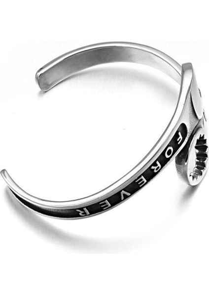 Çelik Yüksek Moda Araçları Anahtar Bilezik Erkekler Titanyum Paslanmaz Çelik Kol Bilezikleri Motosiklet Bilezikler Erkek Takıları Pulseiras (Yurt Dışından) fırsatları