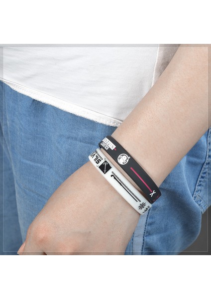 No.1 Boyutu Anime Jojo Bizarre Adventure Sevgilinin Milli Takımı Vakıf Arşiv Kostüm Silikon Bilezik (Yurt Dışından) modelleri