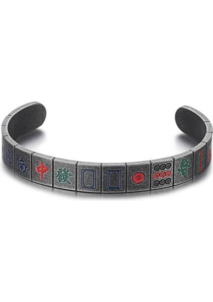 R Viking Stil Titanyum Çelik Bileklik Takı Pulseira Aksesuarlar Erkek Kadınlar Punk Romboz Kolluk Bilezikler Erkekler Için Çocuklar Erkekler Pulseras (Yurt Dışından)