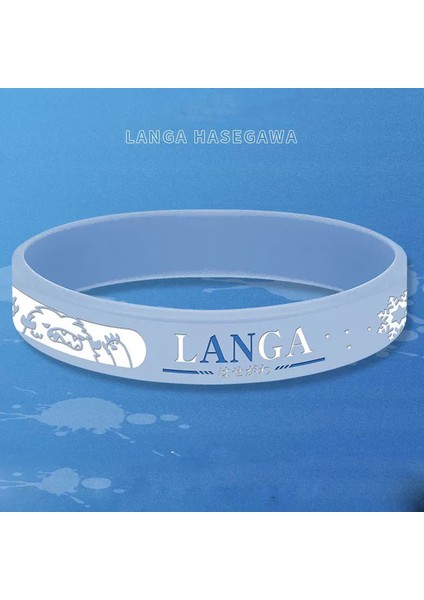 Langa Sk8 The Infinity Bileklikleri Cosplay Anime Reki Langa Miya Kiraz Çiçeği Spor Bileklik Moda Takı Charm Hediye (Yurt Dışından)