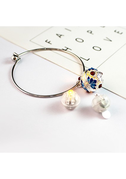 No.5 Boyutu 1pc Boş Kafes Cloisonne Kilitli Lamba Balon Bilezikler Lamba Balon Kilitli Bilezikler Moda Takı (Yurt Dışından) indirimleri