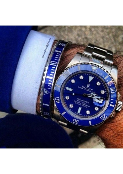 Gül Altın Mavisi 2021 Çelik Hız Göstergeli Bileklikler ve Bilezikler Erkek Bileklik Paslanmaz Çelik Bilezikler Manşet Bilezik Bezel Pulseiras Bijoux (Yurt Dışından)
