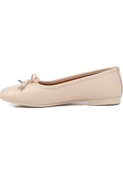 Krem İnce Taban Hafif Kadın Babet B-34 Z fiyatları