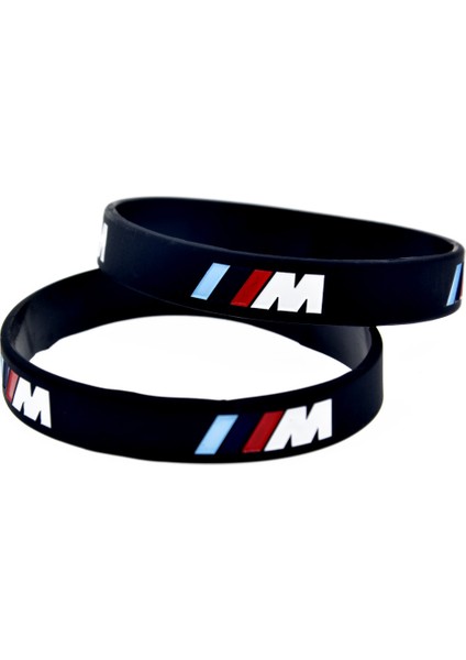 52-54MM Tarzı Siyah Bmw M Güç Silikon Bilezik Spor Bileklik Bmws M Sticker E46 E90 F20 E60 E39 X3 X4 X5 X6 Aksesuarları (Yurt Dışından)