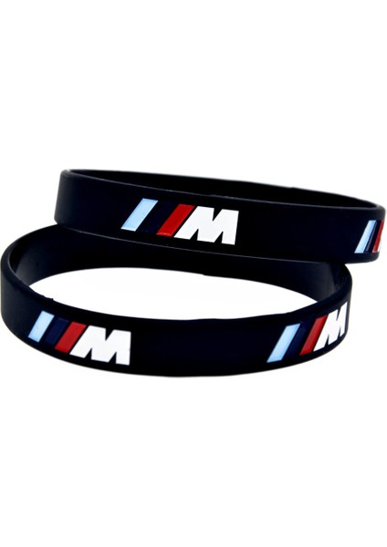 52-54MM Tarzı Siyah Bmw M Güç Silikon Bilezik Spor Bileklik Bmws M Sticker E46 E90 F20 E60 E39 X3 X4 X5 X6 Aksesuarları (Yurt Dışından) fırsatları