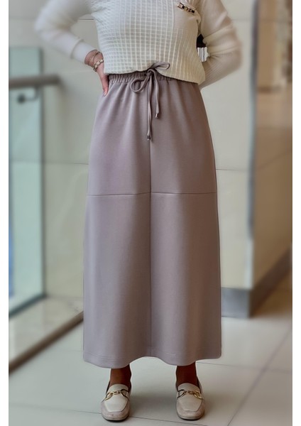 Soft Yanı Çıtçıtlı Etek