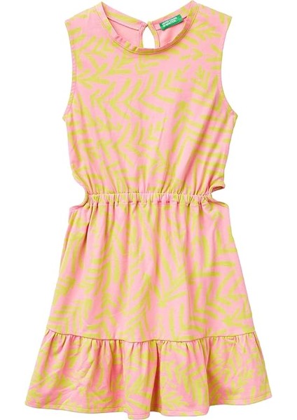 Unıted Colors Of Benetton Kız Çocuk Elbise 3M39CV00R
