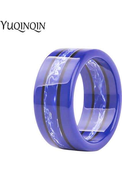 Sarı Kadınlar Için Moda Bilezikler Trend Reçine Kolluk Siyah Şerit Beyaz Akrilik Geniş Bilezik Basit Çekicilik Parti Takı (Yurt Dışından) fırsatları