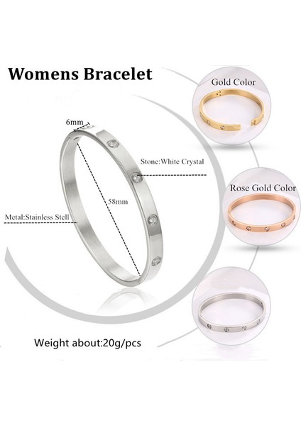 Çelik Rengi--2 Jın&ju Paslanmaz Çelik Bilezik Bilezik Kadınlar Için Italia Bijoux Femme Hediye Bilezikler Çift Bileklikler Kadınlar Için Takı Bijuteri (Yurt Dışından) fiyatları
