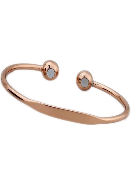 YRQB002 Kadınlar Için Sağlık Bileklik Bakır Manyetik Bilezik Manyetik Takı Hediye Olarak Bilezik Charm Cuff Ope Yeni Geliş - (Yurt Dışından) fiyatları