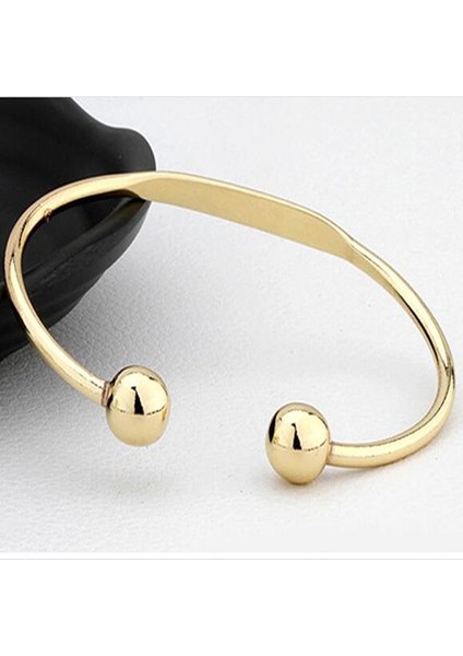 YRQB002 Kadınlar Için Sağlık Bileklik Bakır Manyetik Bilezik Manyetik Takı Hediye Olarak Bilezik Charm Cuff Ope Yeni Geliş - (Yurt Dışından) indirimleri