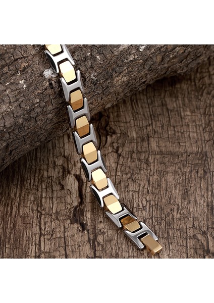 Çelik Rengi Kadınlar Için Sağlıklı Manyetik Bileklik Güç Terapi Manyetiği Bilezikler Erkekler Sağlık Bakım Takı Titanyum Çelik Hediye (Yurt Dışından) modelleri