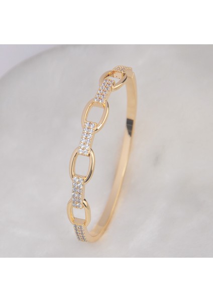 1 Adet Altın Rengi--6 Jın&ju Güzel Altın Renkli Kadın Bilezik Kolluklar Bileklikler Pulseras Femme Lüks Takı Hediyeleri (Yurt Dışından)