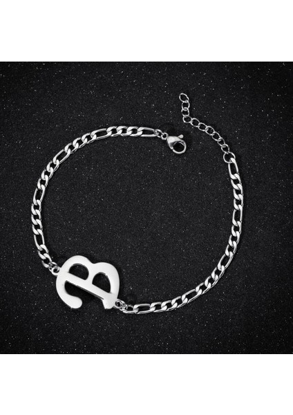 Altın Tarzı H Kadınlar Için Paslanmaz Çelik Takı Isim Bileklikleri A-Z 26 Harf Alfabe Charm Bilezik (Yurt Dışından) fırsatları