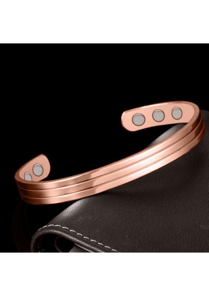 Sadece Rosegold 2019 Erkek Kadın Sağlıklı Saf Bakır Manyetik Bileklik Sağlık Güç Terapi Mıknatıslar Bilezikler Aşıklar Hediyesi (Yurt Dışından) modelleri