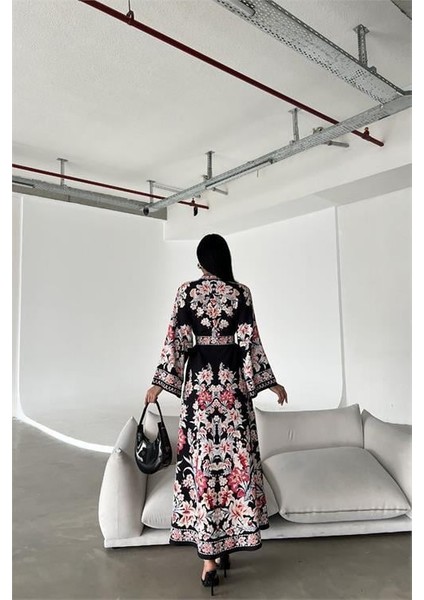 Dipmoda Kadın Kemerli Yazlık Uzun Elbise DPMS4235 fırsatları