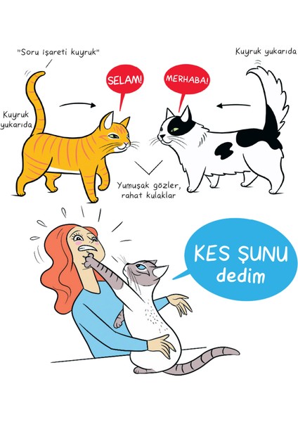 Kedi Dili ve Köpek Dili - Kartpostal - Ayraç - Aşı Takip Kartı - Ikili Set