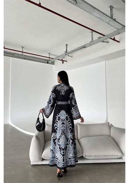 Dipmoda Kadın Kemerli Yazlık Uzun Elbise DPMS4235 fırsatları