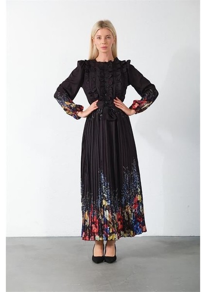 Dipmoda Kadın Beyaz Kuşaklı Tasarım Elbise DPMS42156 fiyatları