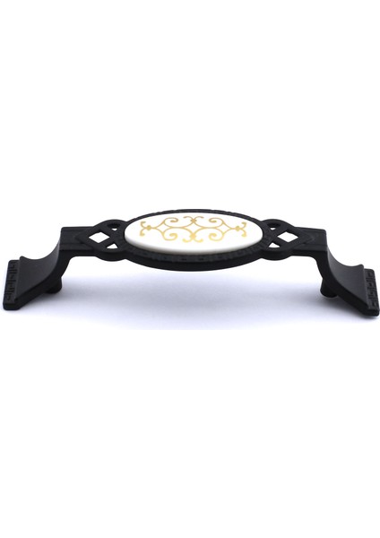 Palmira Mobilya Mutfak Dolabı Çekmece Dolap Kapak Kulpu Kulbu Siyah 96 mm Metal Kulp