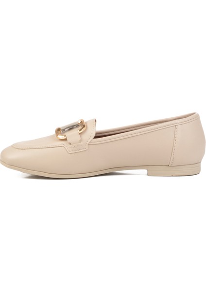 Krem İnce Taban Hafif Kadın Babet B-36 Z fiyatları