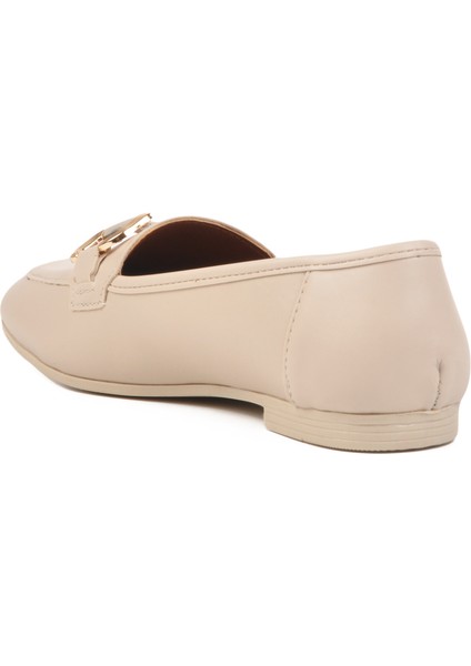 Krem İnce Taban Hafif Kadın Babet B-36 Z fırsatları